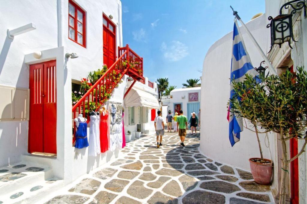 La Villa Rooms Mykonos Town Eksteriør billede